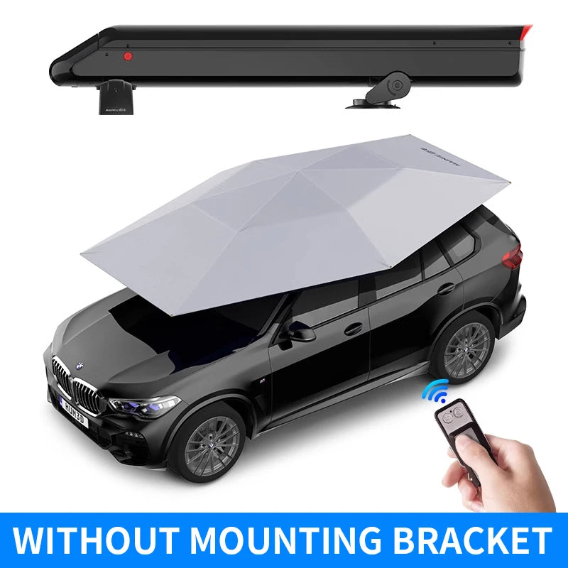 Car Roof Window Sunshade UV Proof Waterproof Automatic Outdoor Parking Car Umbrella Sun Shade With bracket